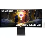 Samsung Odyssey OLED G8/G855D/34"/OLED/3440x1440/175Hz/0,03ms/Silver/3R