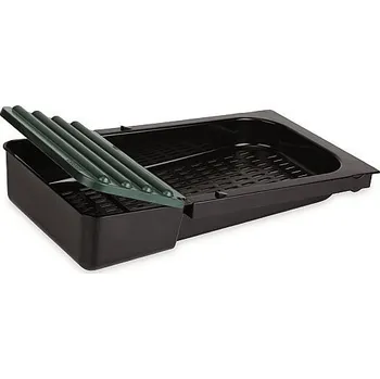 Plastové jednohnízdo s krytem - nové