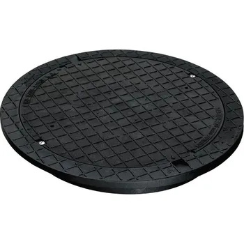 poklop Plastový poklop PP 600 nosnost 600kg, s plast. rámem Edition, průměr 600mm