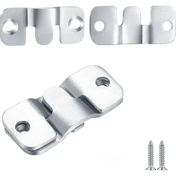 Nábytkové kování Spacetronik Francouzský závěs Z-Clips na obrazy, zrcadla, nábytek či police - 1 pár