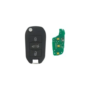 Dálkový ovladač Peugeot, Citroen, Opel 3 tlačítka, 433,92MHz, FSK, NCF29A1V, HITAG AES, 4A