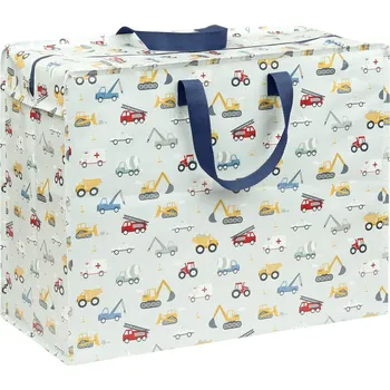 A Little Lovely Company - XL úložná taška - vozidla