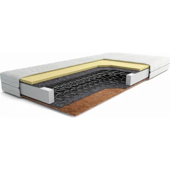 Matrace Legno Pružinová matrace Palo 15 cm s kokosem termoelastická středně tvrdá Rozměr (cm): 180x200