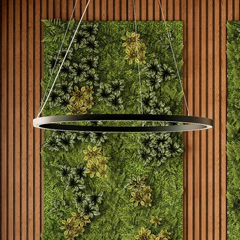 Závěsné svítidlo Molto Luce LED Perfora Pro, černé, Ø 120,5 cm černá LED 80 W celkem - Doprava zdarma