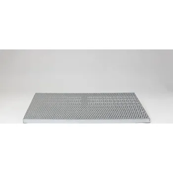 Terasové prkno Rošt z tahokovu - žárový zinek; oko 47x18mm; nosná páska 30x2mm