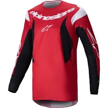 cyklistický dres ALPINESTARS dres FLUID HAUL červená/černá 2025 - L
