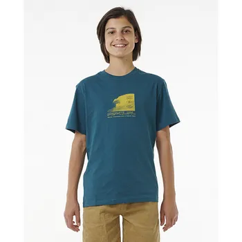 Chlapecké tričko Tričko Rip Curl FUTURE EVOLUTION TEE -BOY Trekking Green velikost 8