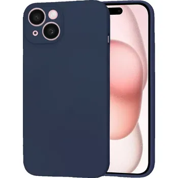 Pouzdro na mobilní telefon Kryt iPhone 15 Techsuit SoftFlex - navy blue