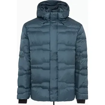 Pánská softshellová bunda PORSCHE DESIGN Padded Jacket Bunda odlehčená prošívaná s kapucí modrošedá (Velmi lehká prémiová prošívaná bunda v běžném střihu s technologií Pertex® Quantum.)