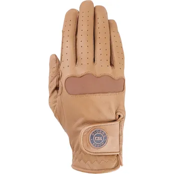 Jezdecké rukavice RSL Rukavice jezdecké Chicago RSL, kožené, tan S