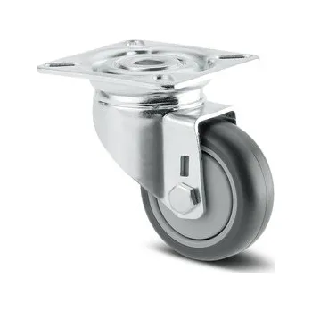 Pojezdové kolečko Agila TENTE Přístrojové kolečko 50mm, otočné, plotýnka, 2470UAP050P40