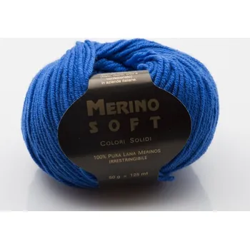 Příze Příze Rial Filati Merino Soft modrá