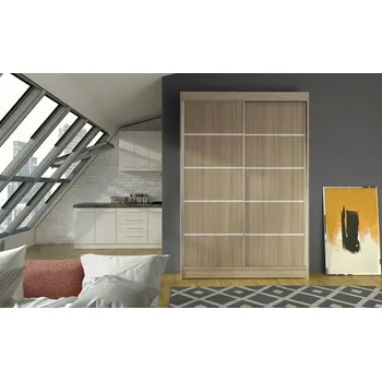 Šatní skříň Šatní skříň LAUCO IV, dub sonoma +možnost VÝNOSU + vyzvednutí ZDARMA