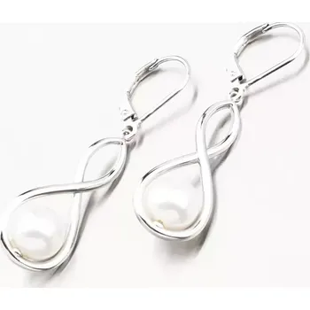 Náušnice Dámské náušnice stříbro 925 perly PKL-2196