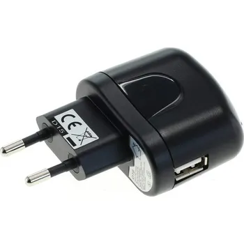 OTB Nabíječka / USB adaptér, univerzální, černá, 1A