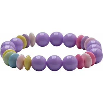 Náramek Dětský náramek Fialová víla obvod cca 16 až 18 cm