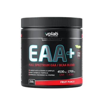 Aminokyselina VPLAB EAA+, Fruit Punch, 250 g