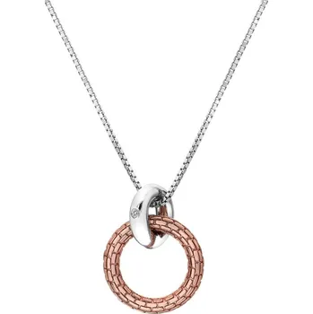 Přívěsek Stříbrný přívěsek Hot Diamonds Woven DP867