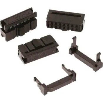 Elektrický konektor Konektor IDC, řada: WR-BHD, rozteč: 2.54mm, počet kontaktů: 10, počet řad: 2, orientace těla: Pravý úhel, Samice, IDC,