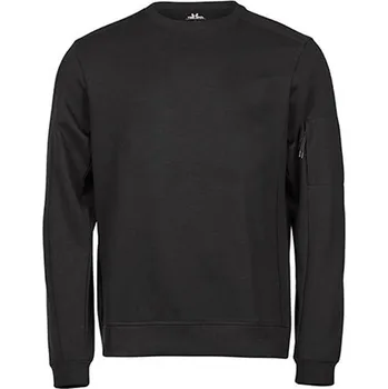 Pánská mikina Tee Jays pánská Athletic mikina přes hlavu Tee Jays Černá XXL