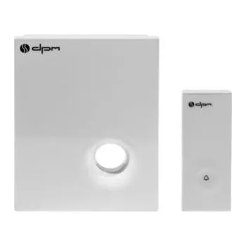 Bezdrátový zvonek DPM WL-558W, dosah 100 m, 12V, 48 melódií