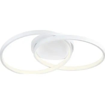 Dětské svítidlo Redo 01-2678 LED přisazené stropní svítidlo ESPIRAL | 33W integrovaný LED zdroj | 2440lm | 3000K + STOLNÍ OTOČNÝ VENTILÁTOR BERGEN - NASTAVITELNÝ, BÍLÝ