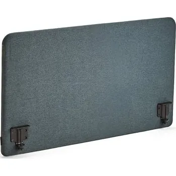 Paraván Stolový paraván ZONE, černé svorky, 1200x650x36 mm, potah Etna, petrolejově modrá