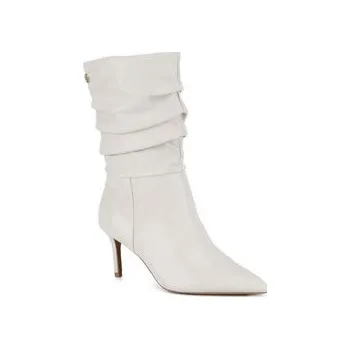 Dámské kozačky Polokozačky Nine West WFA2786-1 Bílá 41