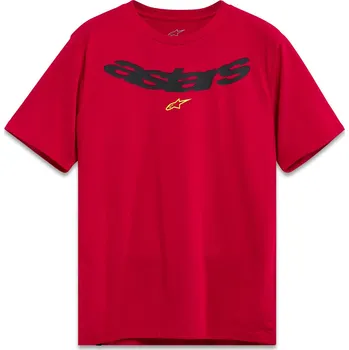 Pánské tričko ALPINESTARS triko ELLIPTIC red - XL