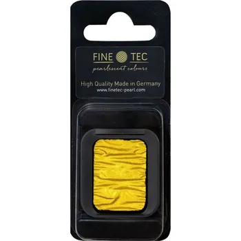 Vodová barva Akvarelová barva v pánvičce FINETEC - F1223C Pearlescent Crystal Gold