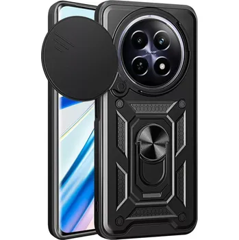 Pouzdro na mobilní telefon Kryt Realme 12 / 12x Techsuit CamShield Pro černý