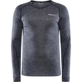 Pánské termoprádlo Pánské merino triko CRAFT CORE Wool Merino LS M - 396200 blaze melange, M