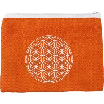 Peněženka Zippy Flower of Life oranžová