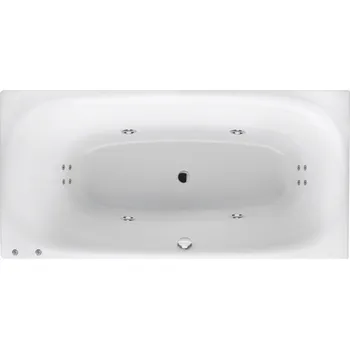 Vana Santech plus SANTECH hydromasážní vana PLUS BODY 200, 185x90 cm, automatický dohřev vody zdarma Varianta: Levá + doprava zdarma + při platbě převodem sleva