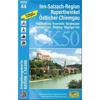 UK50-44 Inn-Salzach-Region, Rupertiwinkel, Östlicher Chiemgau - Landesamt für Digitalisierung, Breitband und Vermessung