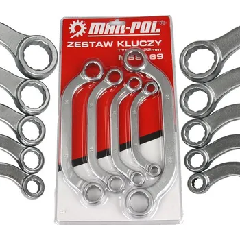 Klíč Klíče očkové typ C 5ks 8-22mm