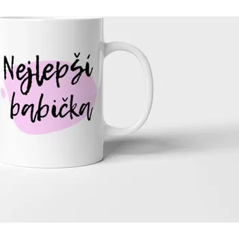 Hrnek pro babičku Nejlepší Babička - Tmavozelená