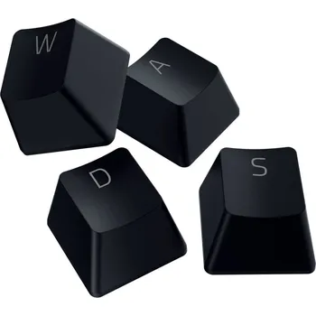 Klávesnice PBT Keycap + Coiled Cable Upgrade Set - Classic Black - US/UK