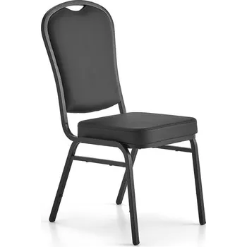 Jídelní židle Židle HARTFORD, syntetická kůže, černá