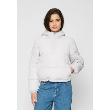 Dámská casual bunda Dámská bunda Puffer Pull Over Jacket soft lilac Urban Classics šedá 2546563