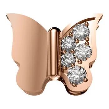 Náramek Zvířátka ELEMENTS dílek: Motýl s brilianty (DCHF9198.002)