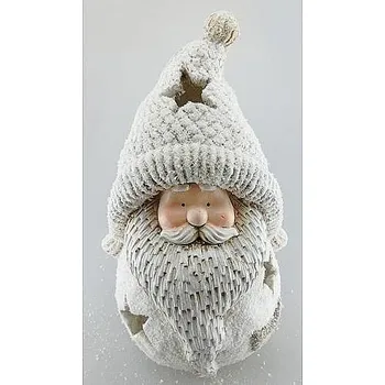Vánoční dekorace Postavička Xecco 62007, Santa koule, magnesia, 30cm