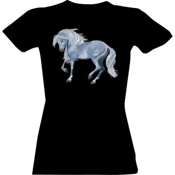 Dámské tričko Tričko s potiskem Ice horse dámské