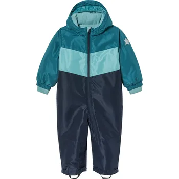 Kojenecký overall lupilu® Chlapecký zimní overal (98, petrolejová / tmavě modrá)