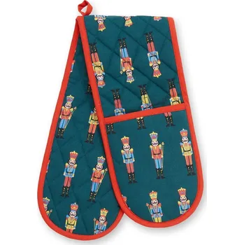 Chňapka Dvojitá kuchyňská chňapka s vánočním motivem Nutcracker – Catherine Lansfield ID_1559500