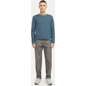 Pánský svetr Jack & Jones Svetr Globe 12258139 Modrá Regular Fit S