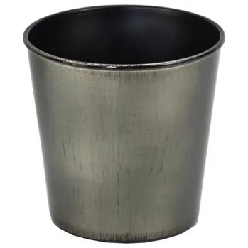 Květináč Plastový květináč zelený 13,5x10x13 cm