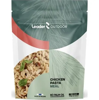 Hotové jídlo Leader Chicken Pasta Meal 130g (Dehydrované kompletní jídlo)