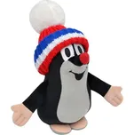 Moravská ústředna Krtek 20 cm kulich Červený-trikolora