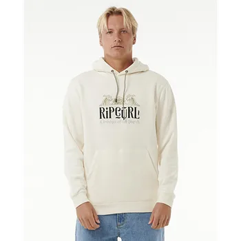 Pánská mikina Mikina Rip Curl DOWN THE LINE HOODED Bone velikost L